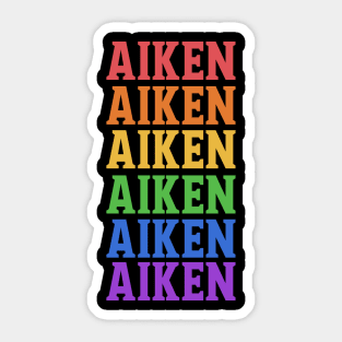 AIKEN HISTORICAL CITY Sticker